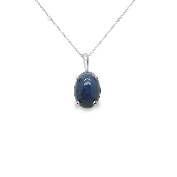 Black Opal Pendant Mitchell's Jewelry Norman, OK