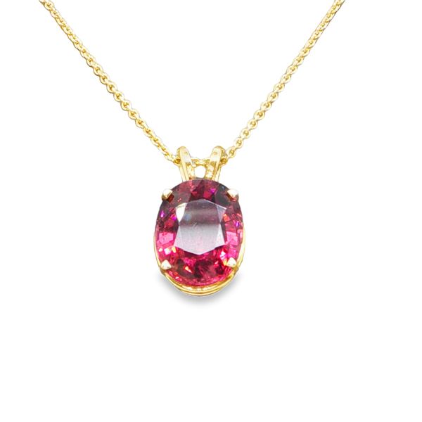 Rubellite Tourmaline Pendant Mitchell's Jewelry Norman, OK