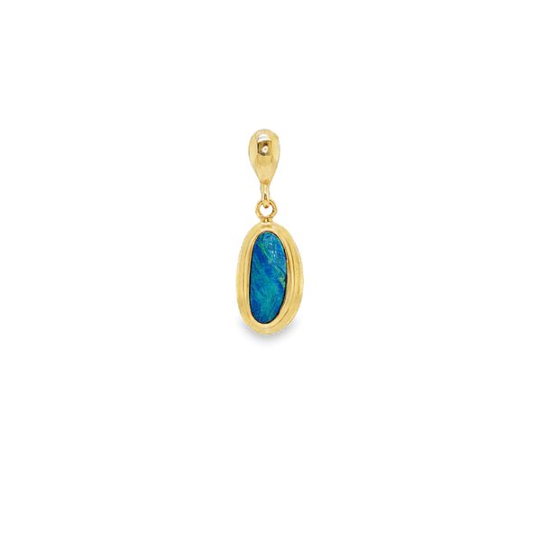 Boulder Opal Pendant Mitchell's Jewelry Norman, OK