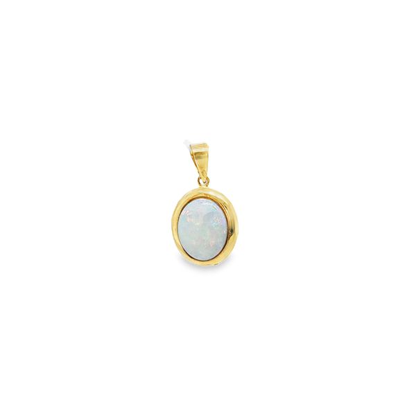 Boulder Opal Pendant Mitchell's Jewelry Norman, OK