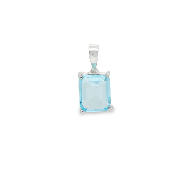 Sky Blue Topaz Pendant Mitchell's Jewelry Norman, OK
