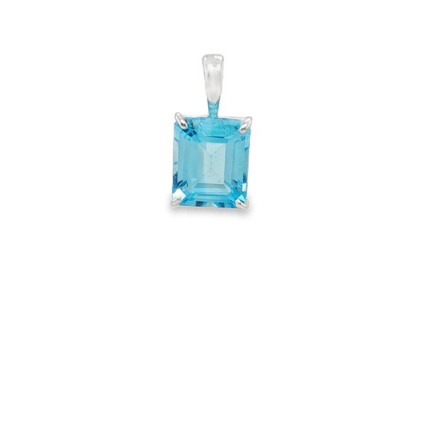Sky Blue Topaz Pendant Mitchell's Jewelry Norman, OK