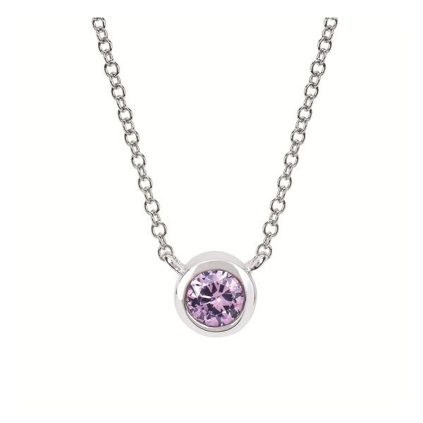 Lab Created Alexandrite Solitaire Pendant Mitchell's Jewelry Norman, OK