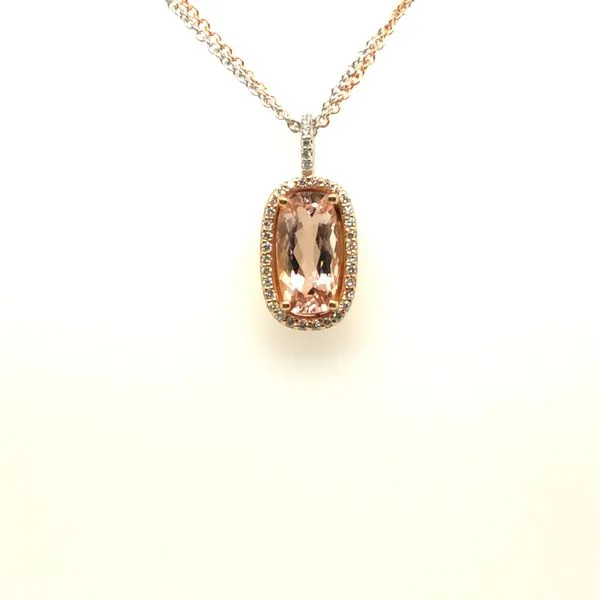 Morganite Necklace Mitchell's Jewelry Norman, OK