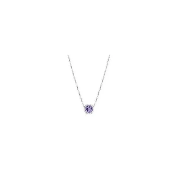 Crescent Station Necklace featuring Amethyst by Tacori Mitchell's Jewelry Norman, OK