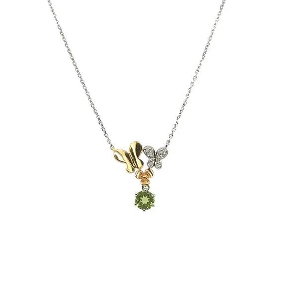 Peridot Butterfly Necklace Mitchell's Jewelry Norman, OK