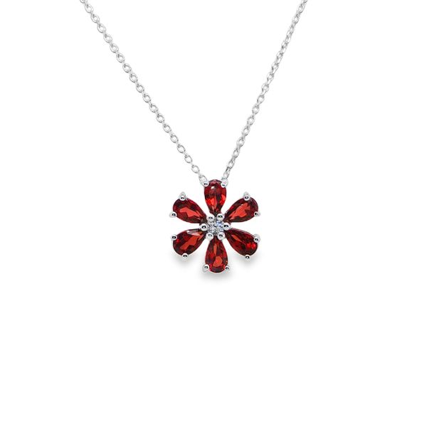 Garnet Necklace Mitchell's Jewelry Norman, OK