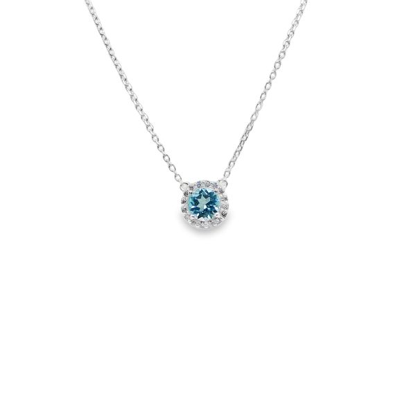 Aquamarine Necklace Mitchell's Jewelry Norman, OK