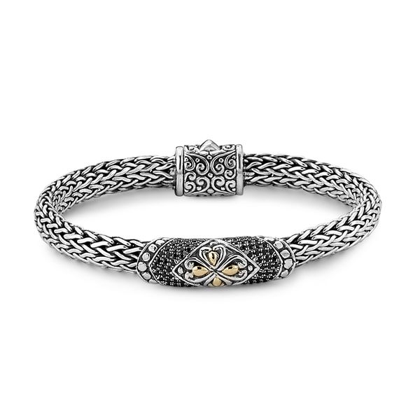 Como Bracelet with Black Spinel Stones by Samuel B. Mitchell's Jewelry Norman, OK