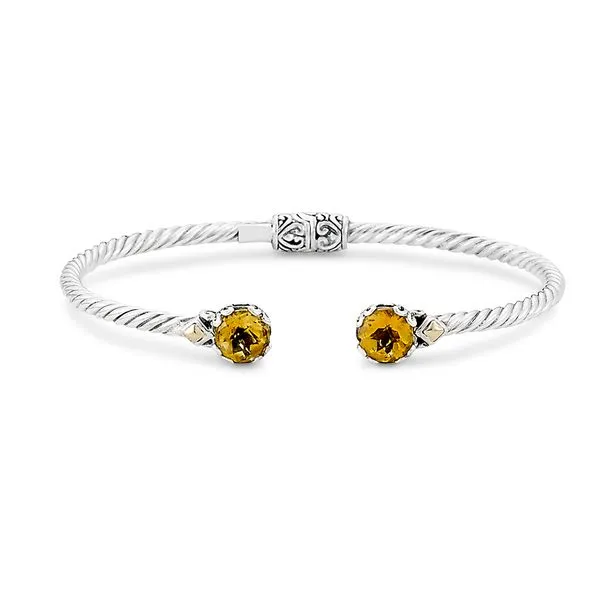 Citrine Bangle Bracelet by Samuel B. Mitchell's Jewelry Norman, OK