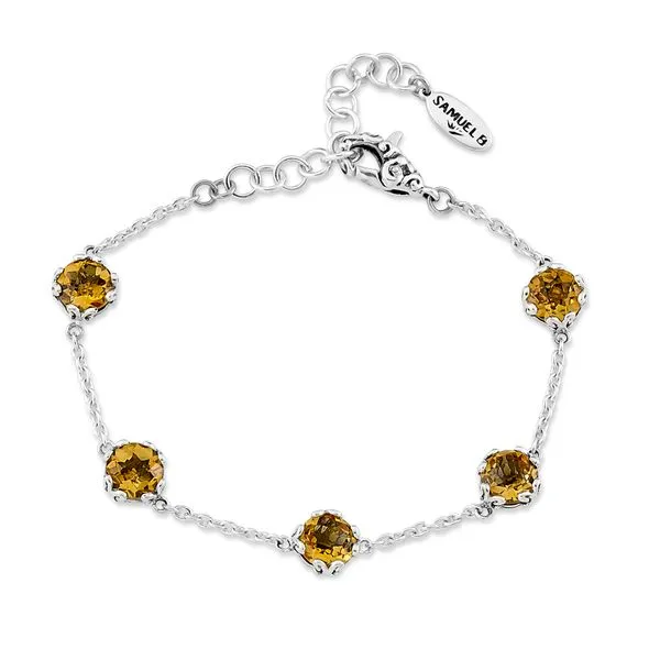 Citrine Bracelet by Samuel B. Mitchell's Jewelry Norman, OK