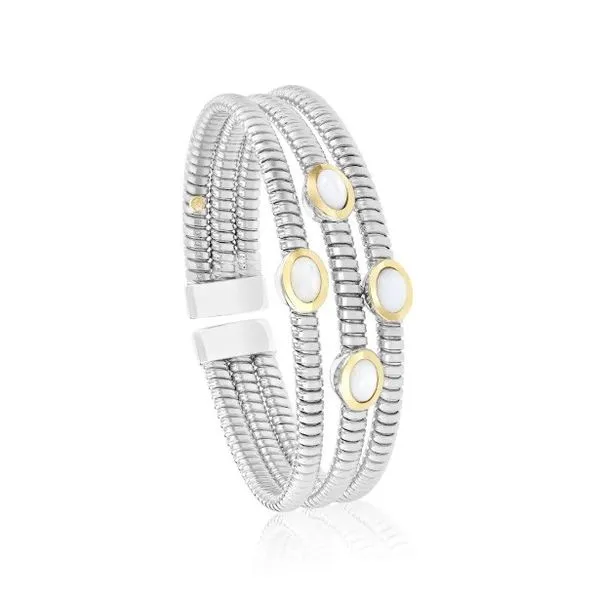 Mother Of Pearl Flex Bangle Mitchell's Jewelry Norman, OK