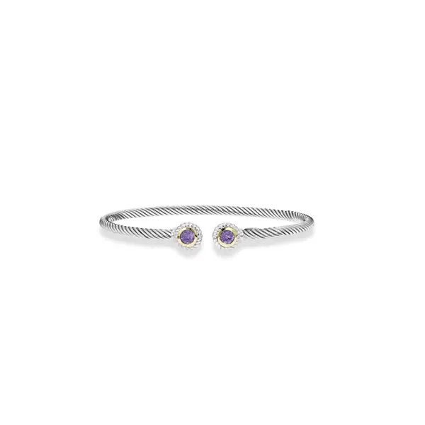 Amethyst Cuff Bangle Bracelet Mitchell's Jewelry Norman, OK