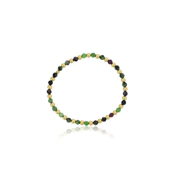 Ruby Fushite Beaded Bracelet by Dee Berkley Mitchell's Jewelry Norman, OK