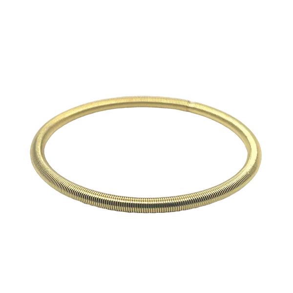 Gold Plated Spring Bracelet Mitchell's Jewelry Norman, OK