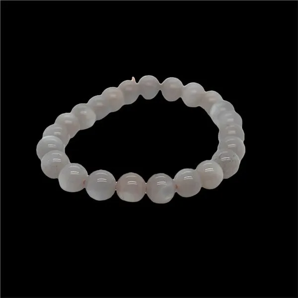 Grey Moonstone Bead Bracelet Mitchell's Jewelry Norman, OK