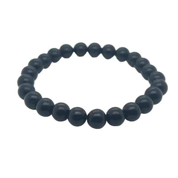 Jet Black Bead Bracelet Mitchell's Jewelry Norman, OK
