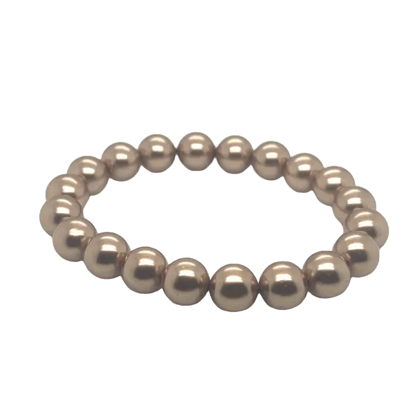 Shell Pearl Bead Bracelet Mitchell's Jewelry Norman, OK