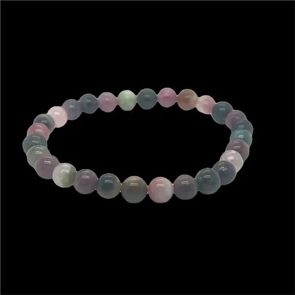 Rainbow Tourmaline Bead Bracelet Mitchell's Jewelry Norman, OK