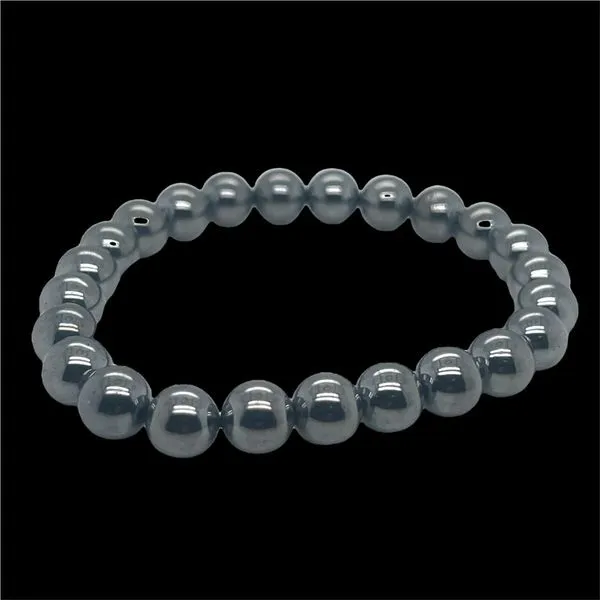 Grey Bead Bracelet Mitchell's Jewelry Norman, OK