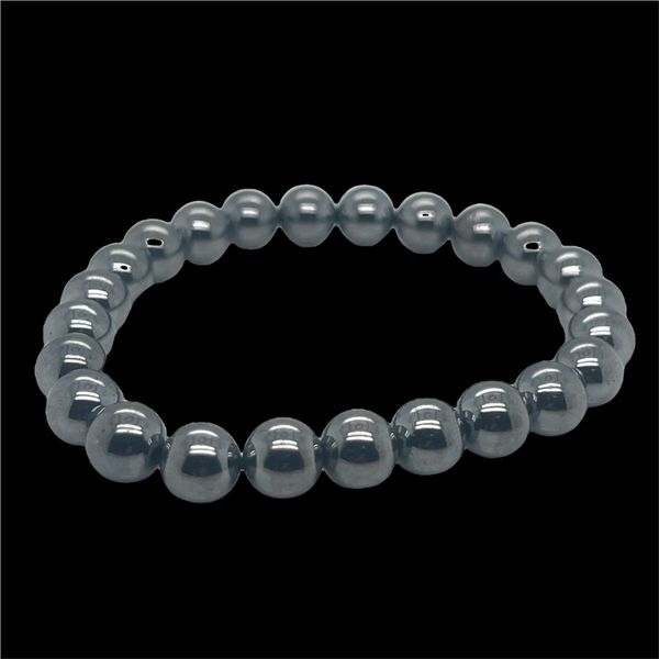 Grey Bead Bracelet Mitchell's Jewelry Norman, OK