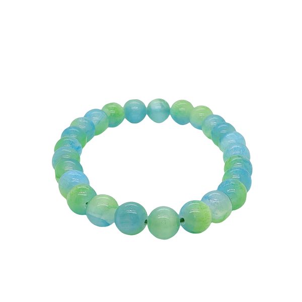 Blue And Green Selenite Bracelet Mitchell's Jewelry Norman, OK