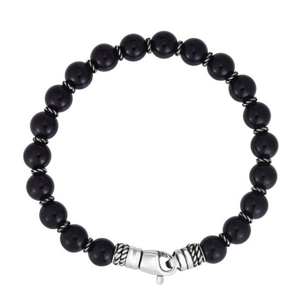 Onyx Bead Bracelet Mitchell's Jewelry Norman, OK