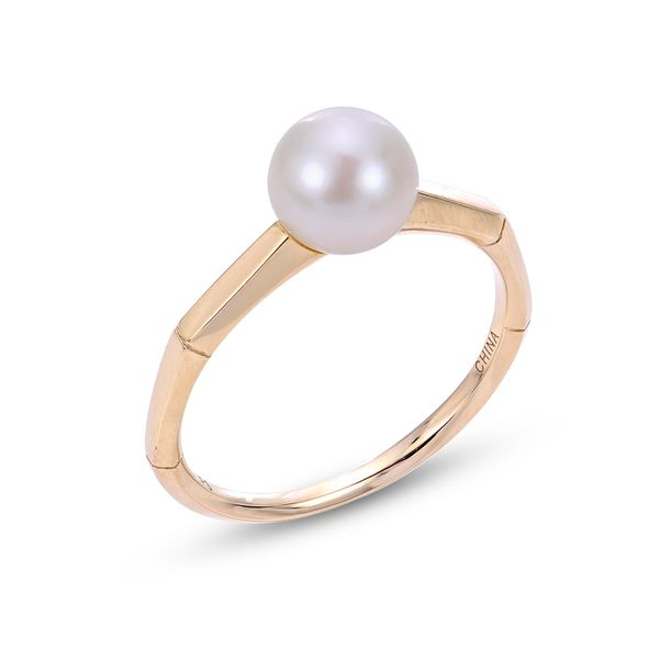 Pearl Ring in Yellow Gold by Imperial Mitchell's Jewelry Norman, OK