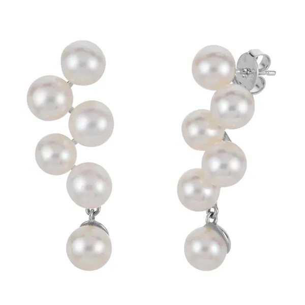 Freshwater Pearl Drop Earrings Mitchell's Jewelry Norman, OK