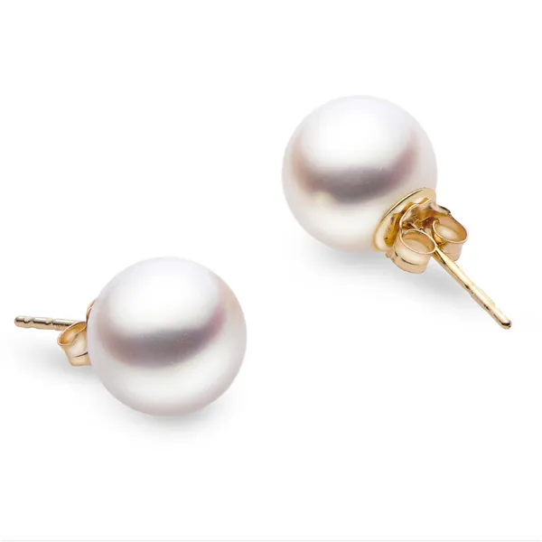 Gold Pearl Earrings Mitchell's Jewelry Norman, OK