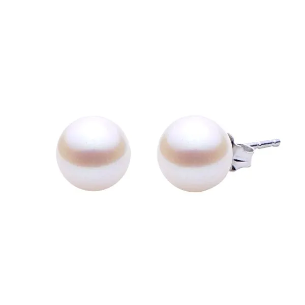 Imperial Pearl Studs Mitchell's Jewelry Norman, OK