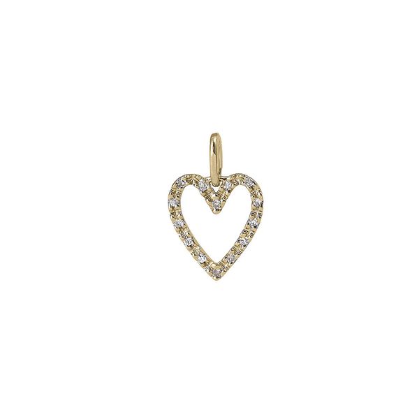 Diamond Heart Pendant by Lau Mitchell's Jewelry Norman, OK