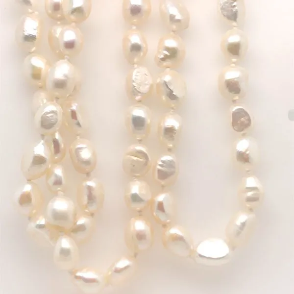 Long and Lovely Pearl Necklace by Wilkerson Mitchell's Jewelry Norman, OK