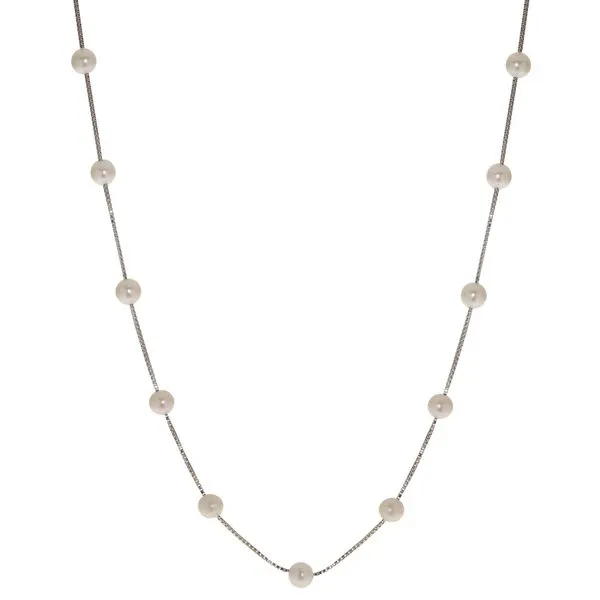 Pearl Station Necklace Mitchell's Jewelry Norman, OK