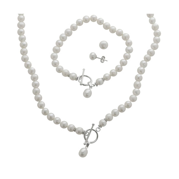 Freshwater Pearl Set Mitchell's Jewelry Norman, OK