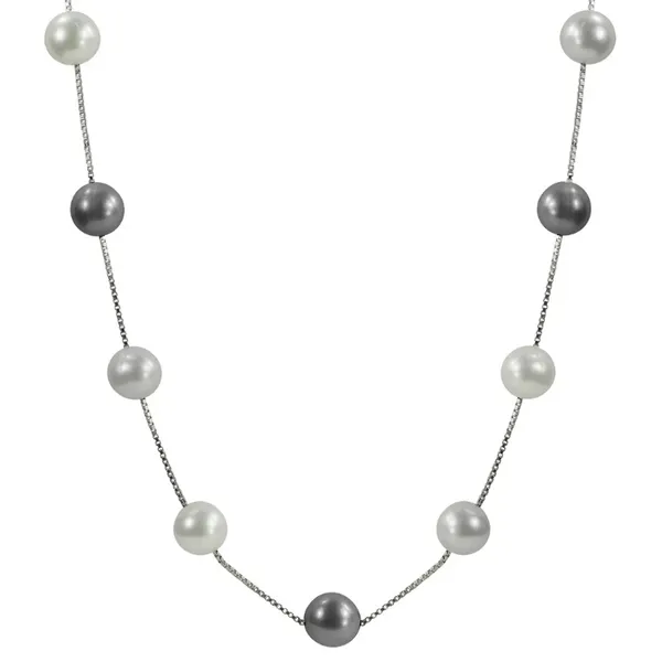 Freshwater Pearl Station Necklace Mitchell's Jewelry Norman, OK