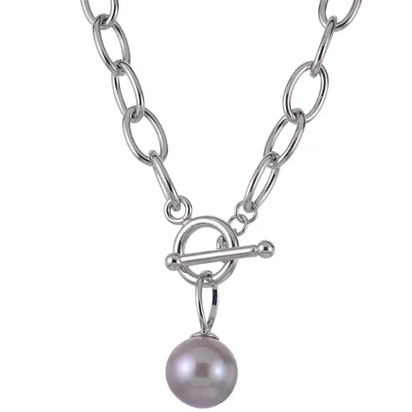 Pink Pearl Toggle Necklace Mitchell's Jewelry Norman, OK