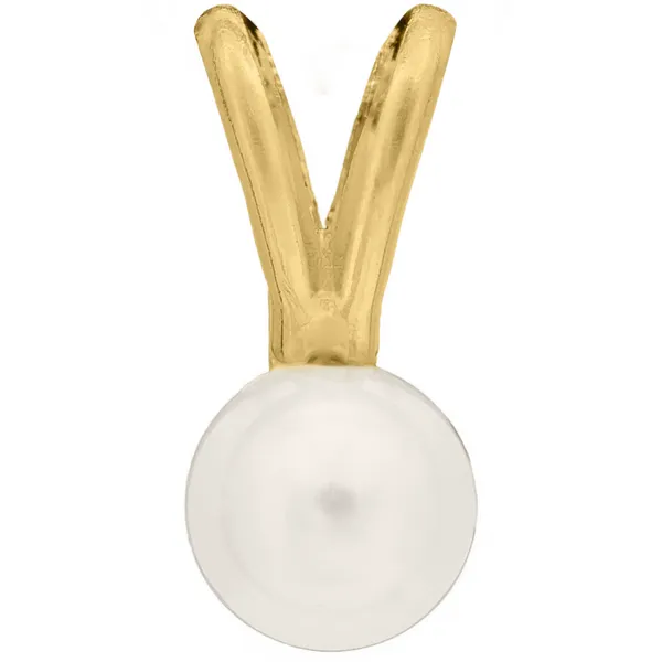 Gold Cultured Pearl Necklace Mitchell's Jewelry Norman, OK