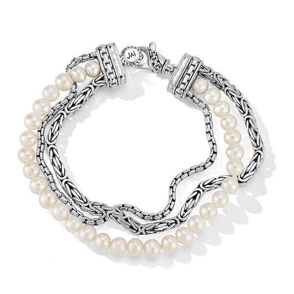 Pearl Multi Strand Bracelet By Jai Mitchell's Jewelry Norman, OK