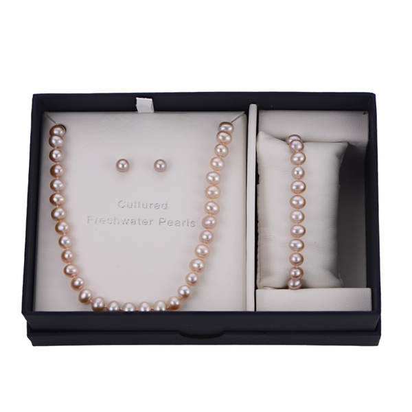 Pink Pearl Set Mitchell's Jewelry Norman, OK