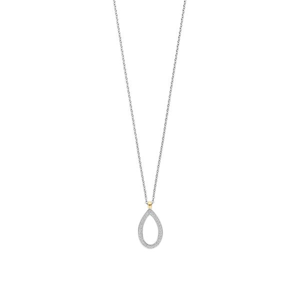 Gold Plated Pear Necklace Mitchell's Jewelry Norman, OK