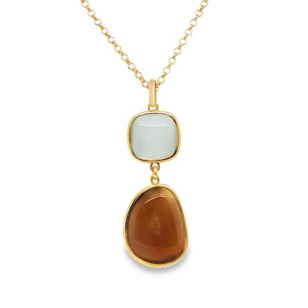Long Terra Luna Crystal Necklace Mitchell's Jewelry Norman, OK