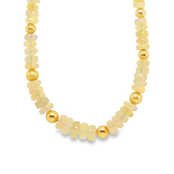Opal Bead Necklace Mitchell's Jewelry Norman, OK