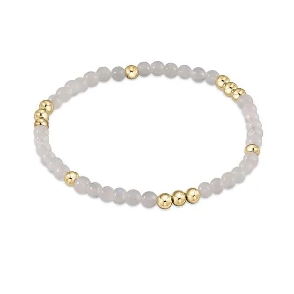 Worthy Beaded Moonstone Bracelet by E. Newton Mitchell's Jewelry Norman, OK
