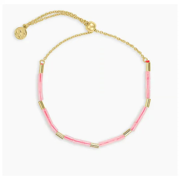 Gorjana Rose Quartz Tatum Bracelet by Gorjana 001 353 00236