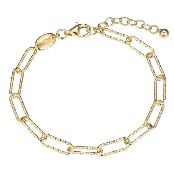 Plated Paperclip Bracelet Mitchell's Jewelry Norman, OK