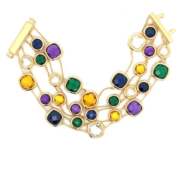Quadro Gems Cushion Bracelet Mitchell's Jewelry Norman, OK