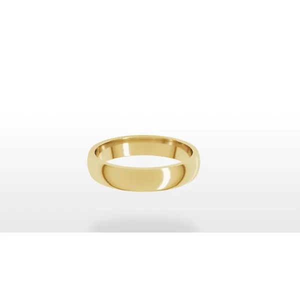 Yellow Gold Band Mitchell's Jewelry Norman, OK