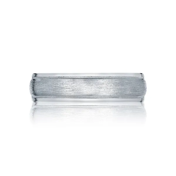 Mixed Finishes Men's Wedding Band Mitchell's Jewelry Norman, OK