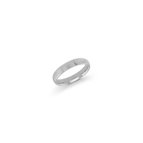 White Gold Wedding Band by Malo Mitchell's Jewelry Norman, OK